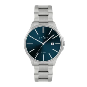 Spirit Gents Classic Polished Silver Bracelet Watch