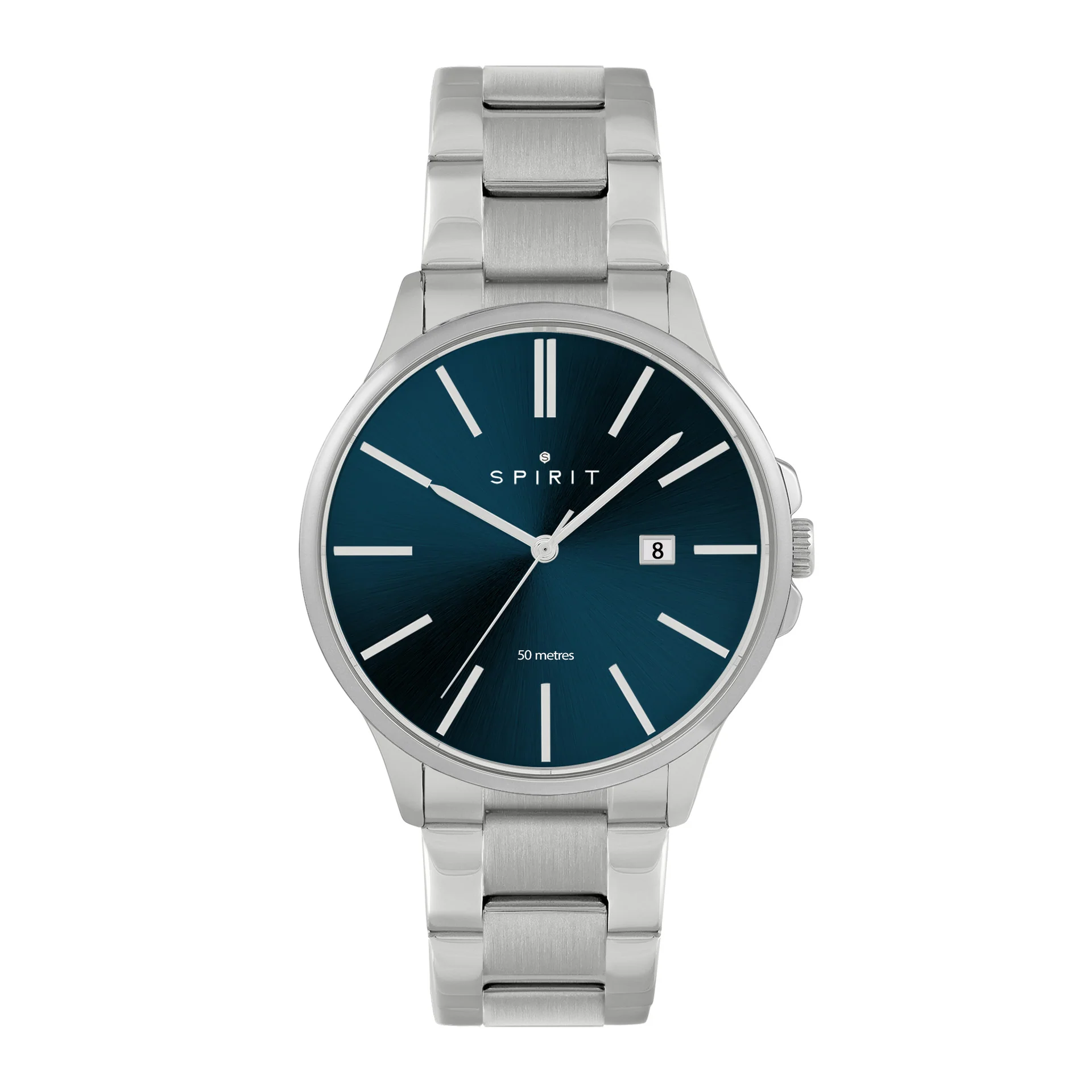 Spirit Gents Classic Polished Silver Bracelet Watch