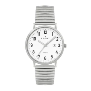 Spirit Gents Polished Silver Expander Watch
