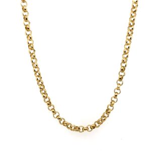 Pre-Owned Yellow Gold Belcher Chain