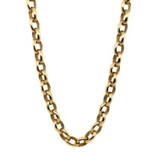 Pre-Owned Yellow Gold Belcher Chain