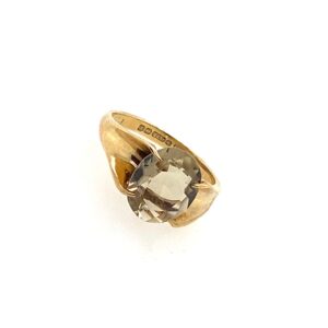 Pre-Owned Yellow Gold Citrine Ring