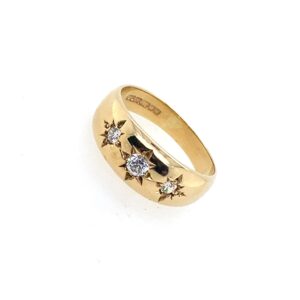 Pre-Owned Yellow Gold Diamond Ring